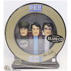 SEALED ELVIS 3 PC PEZ & MUSIC CD