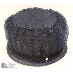 1920'S BLUE SIMPSONS SEAR'S LADIES HAT