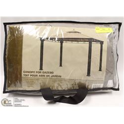 CANOPY FOR GAZEBO 10L X 12W