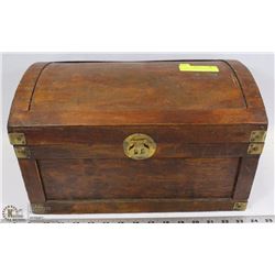 ANTIQUE CHERRY COLORED CHEST