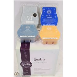 NEW SCENTSY MID SIZE WARMER W/4