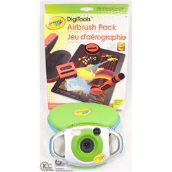 NEW CRAYOLA DIGITOOLS AIRBRUSH PACK