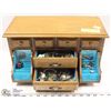 Image 1 : LARGE VINTAGE JEWELRY BOX W/CONTENTS