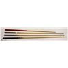 Image 1 : SET OF FOUR ASSORTED POOL CUES/STICKS