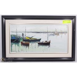 MARINA FRAMED CANVAS