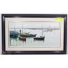 Image 1 : MARINA FRAMED CANVAS