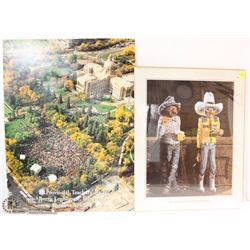 LOT OF2 UNFRAMED PICTURES