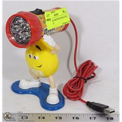 M&M USB COMPUTER DESK 4CELL LED LIGHT