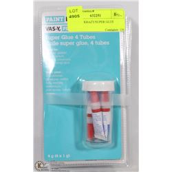 16 TUBES KRAZY/SUPER GLUE