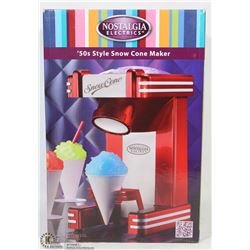 ELECTRIC SNOW CONE MAKER