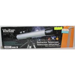 NEW VIVITAR 60X120 REFRACTOR TELESCOPE WITH