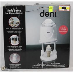 NEW DENI SOFT SERVE ICE CREAM MAKER