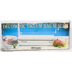 DECOSONIC VACUUM BAG SEALER