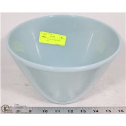 LARGE LIGHT BLUE FIRE KING MIXING BOWL