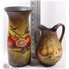 Image 1 : MATCHING PITCHER AND VASE SET