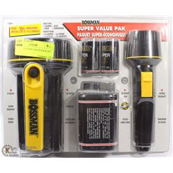 BOSSMAN SUPER VALUE PACK SET