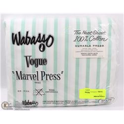 WABASSO 1 DOUBLE FITTED SHEET