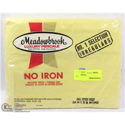 MEADOWBROOK NO IRON FULL FITTED SHEET
