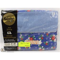 WABASSO NO IRON FLAT SHEET 81" X 100"