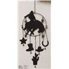 Image 1 : RUSTIC METAL COWBOY THEME WIND CHIMES