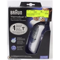 BRAUN THERMOSCAN 5 EAR THERMOMETER