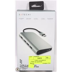 SATECHI TYPE C ALUMINUM MULTIPORT ADAPTER