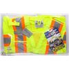 Image 1 : YELLOW REFLECTIVE VESTS SIZE SMALL
