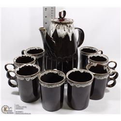 RETRO 9 PC TEA/COFFEE SET