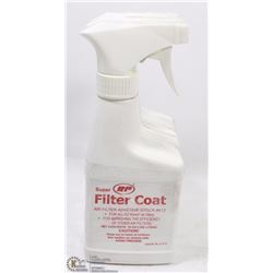 LOT OF 3  10 OZ BOTTLES OF FILTER COAT