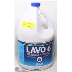 5 LITRE BOTTLE OF LAVO BLEACH