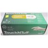 Image 1 : BOX OF 100 TOUCH N TUFF FOOD COMPIANT LATEX GLOVE