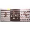 Image 1 : SET OF 3 SHOWHOME SOCK MONKEY CANVAS PICTURES
