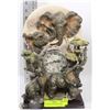 Image 1 : DECORATIVE ELEPHANT CLOCK