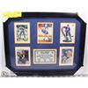 Image 1 : MARK MESSIER EDMONTON OILERS FRAMED CARDS