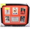 Image 1 : GORDIE HOWE DETROIT RED WINGS FRAMED CARDS