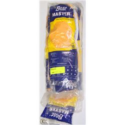LOT OF 12 PAIRS OF RUBBER LATEX GLOVES SIZE LARGE