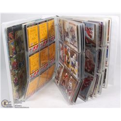 BINDER OF WAYNE GRETZKY COLLECTIBLE HOCKEY CARDS