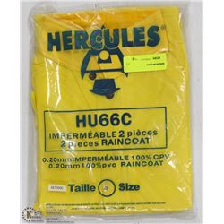 HERCULES 2 PIECE RAINCOAT SIZE 2XL