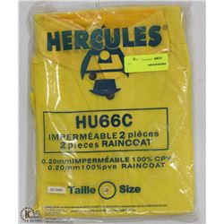 HERCULES 2 PIECE RAINCOAT SIZE 2XL