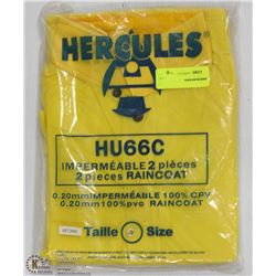 HERCULES 2 PIECE RAINCOAT SIZE 2XL