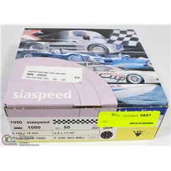 BOX OF 50 CT OF 6 11/16" 1000 GRIT ROUND SANDING