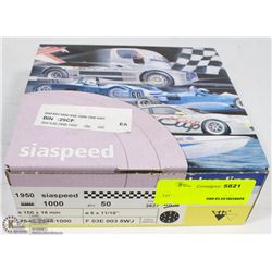 BOX OF 50 CT OF 6 11/16" 1000 GRIT ROUND SANDING