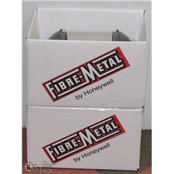 LOT OF 2 FIBREMETAL FACE SHIELDS