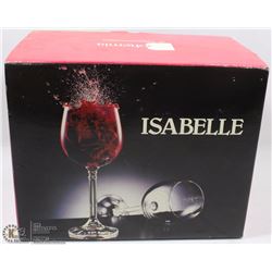ISABELLE SET OF 6 WINE GLASSES