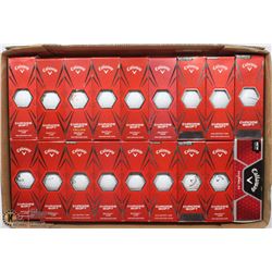FLAT OF CALLAWAY RECLAIMED GOLF BALLS