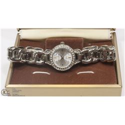 NEW JESSICA CARLYLE LADIES WATCH INLAID CUBIC