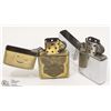 Image 1 : LOT OF 2 ZIPPO LIGHTERS 1 HARLEY DAVIDSON