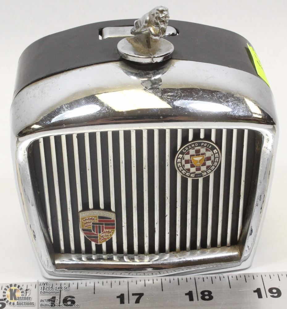 VINTAGE JAQUAR CAR GRILL LIGHTER NO FLUID