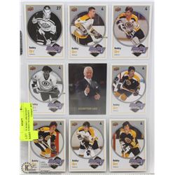 COMPLETE BOBBY ORR HOCKEY HEROES SUBSET WITH BONUS