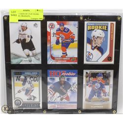 ROOKIE CARDS OF 6 TOP OILERS: MCDAVID, DRAISAITL,